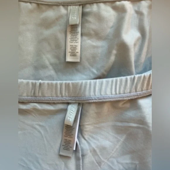 SKIMS Scoop Neck Sleep Set | Zen Blue | Size S - Picture 8 of 9